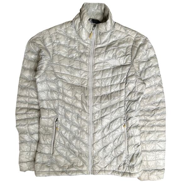 The North Face North Face Silver Jacket Nano Puffer Light Coat Women's Size XS - Picture 1 of 7